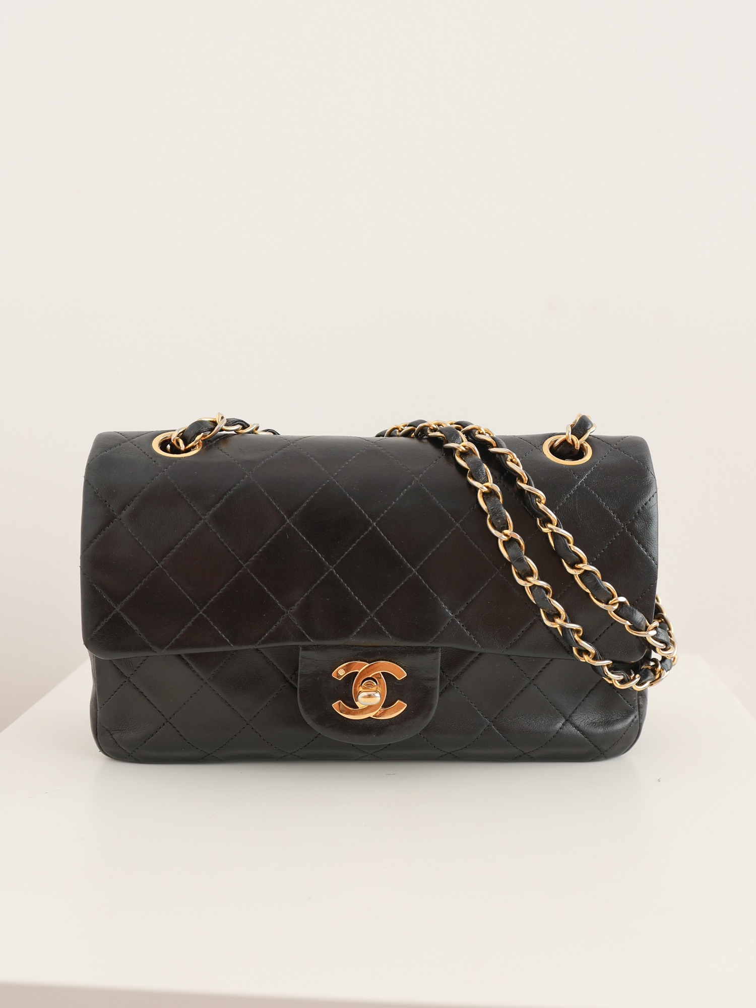 CHANEL MALA DOUBLE FLAP TORBA